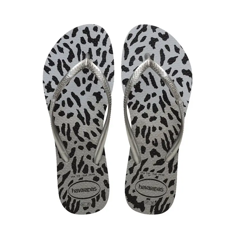 Animals Slim Grigio - Infradito Mare Donna BRASIL 39/40 - EUR 41/42