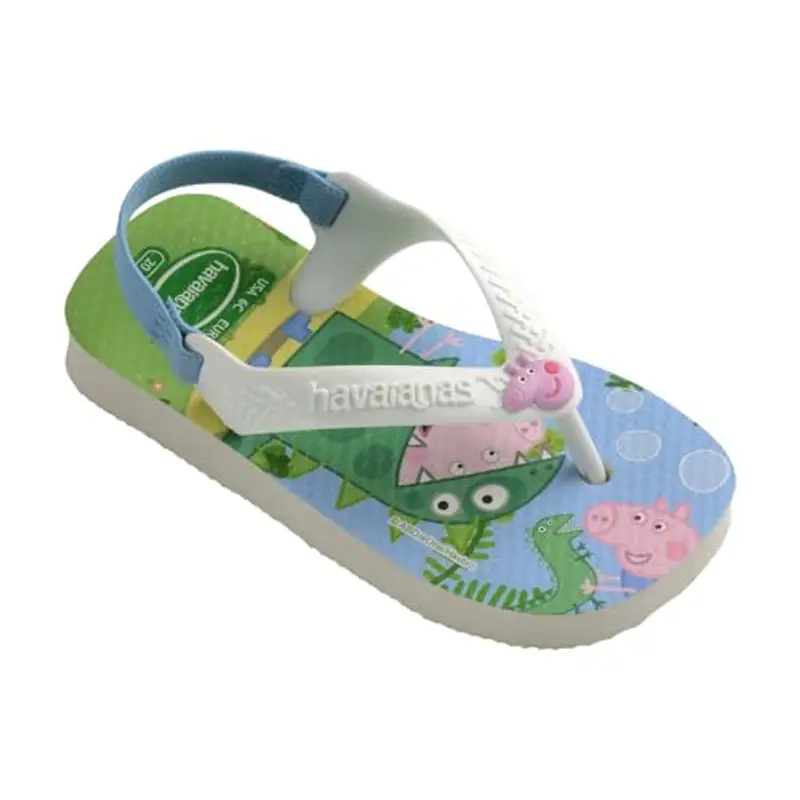Havaianas Baby Peppa Pig, Sandali Unisex Bimbi, White, 17/18 EU miniatura 3