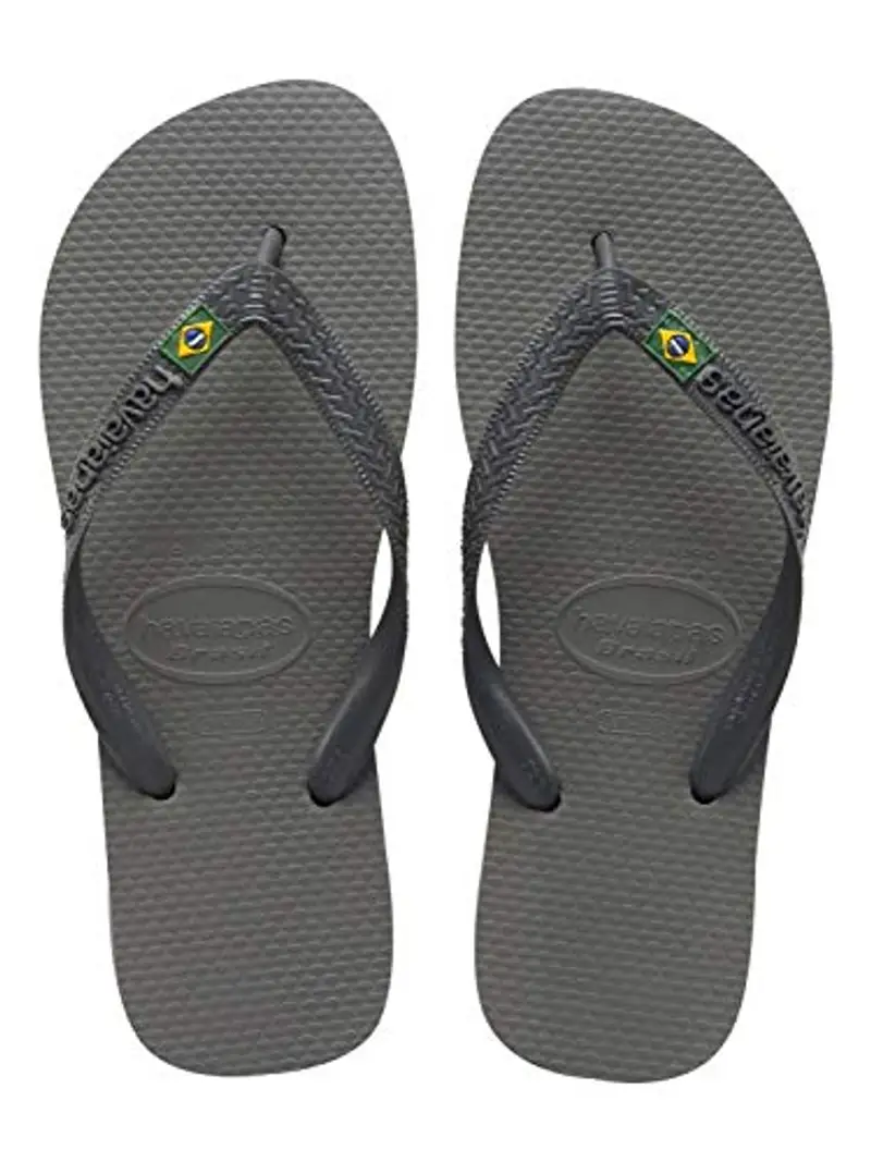 Havaianas Brasil, Infradito Unisex - Adulto, Grigio (Old Grey), 39/40 EU