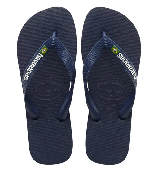 Brasil Logo - infradito - unisex Blue