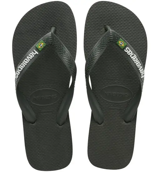 Brasil Logo - infradito - uomo Green
