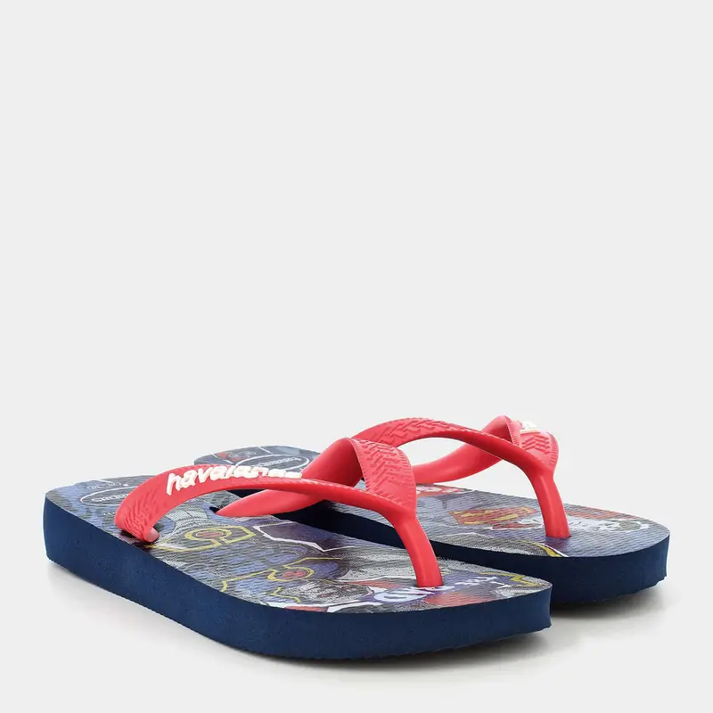 Ciabatte Havaianas da Bambino, rosso miniatura 2