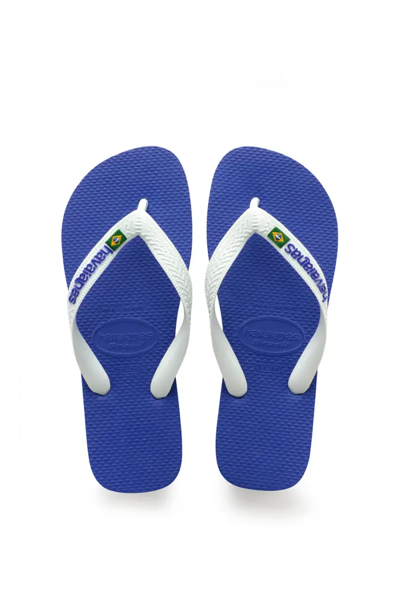 Ciabatte Infradito Havaianas Brasil Logo Blu [BLUE] miniatura 2