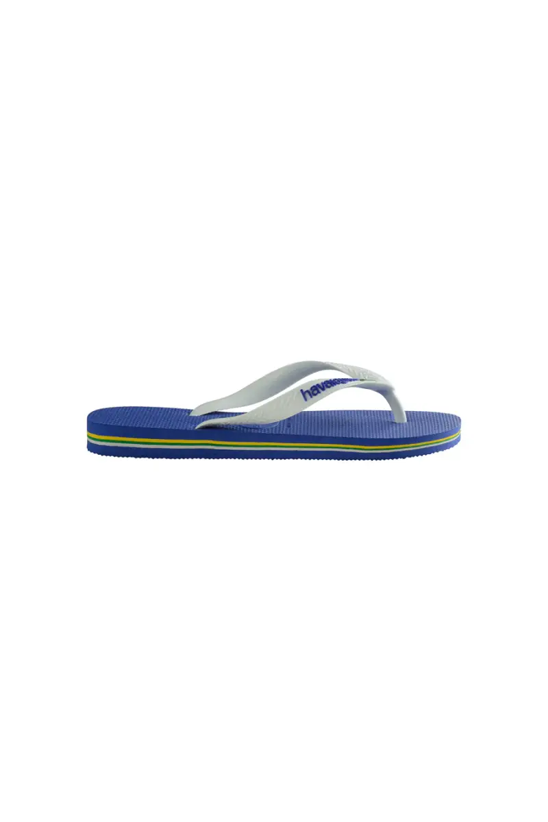 Ciabatte Infradito Havaianas Brasil Logo Blu [BLUE] miniatura 5
