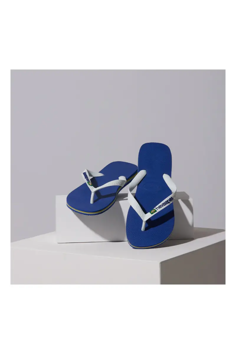 Ciabatte Infradito Havaianas Brasil Logo Blu [BLUE]