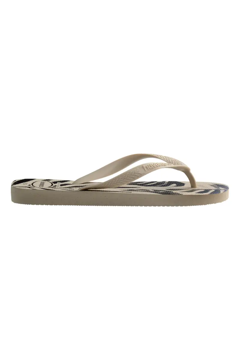 Ciabatte Infrandito con Foglie di Palma Havaianas Aloha FC [BEIGE] miniatura 4