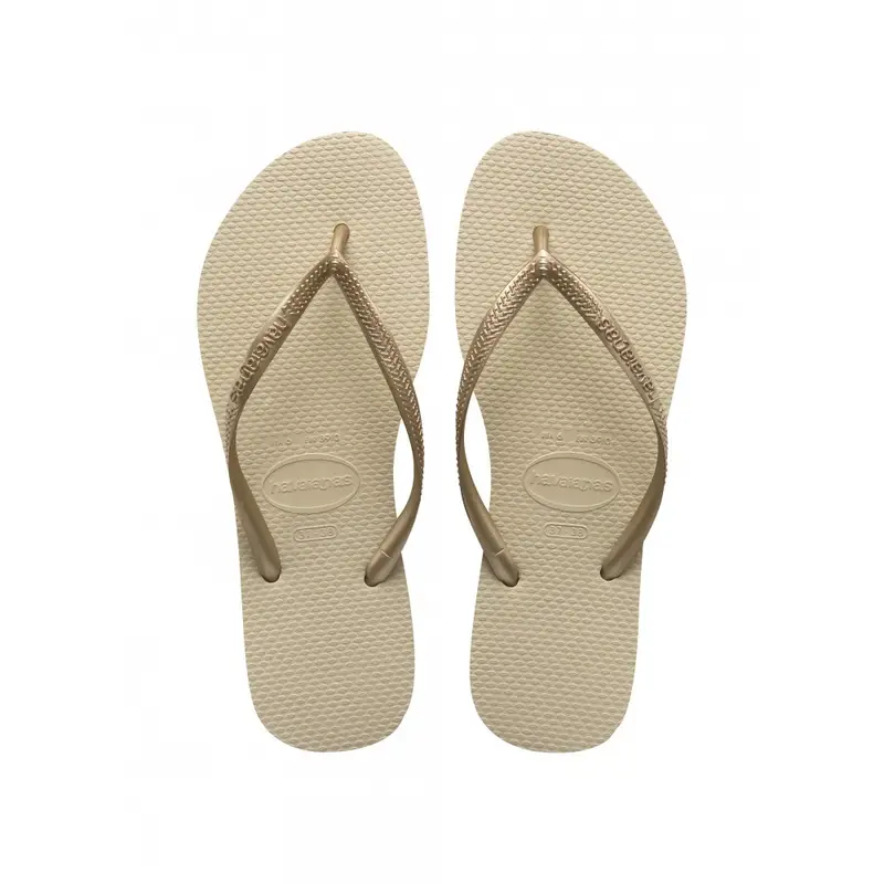 Havaianas Donna Slim Oro BRASIL 39/40 - EUR 41/42