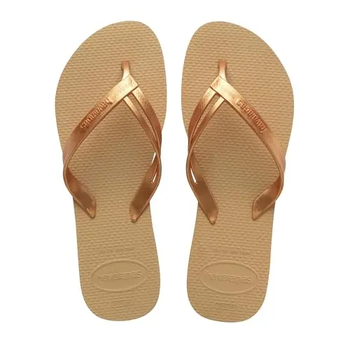 Havaianas - Elegance, Infradito Eleganti, Durevoli e Confortevoli con Cinturini alla Moda e Suola Antiscivolo, Donna