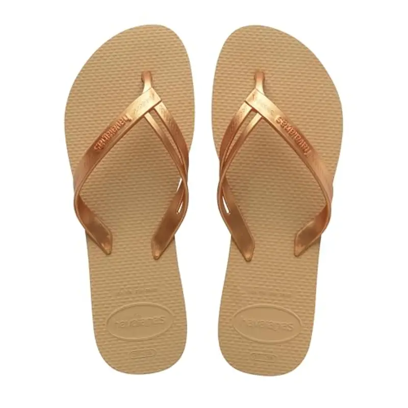 Havaianas - Elegance, Infradito Eleganti, Durevoli e Confortevoli con Cinturini alla Moda e Suola Antiscivolo, Donna