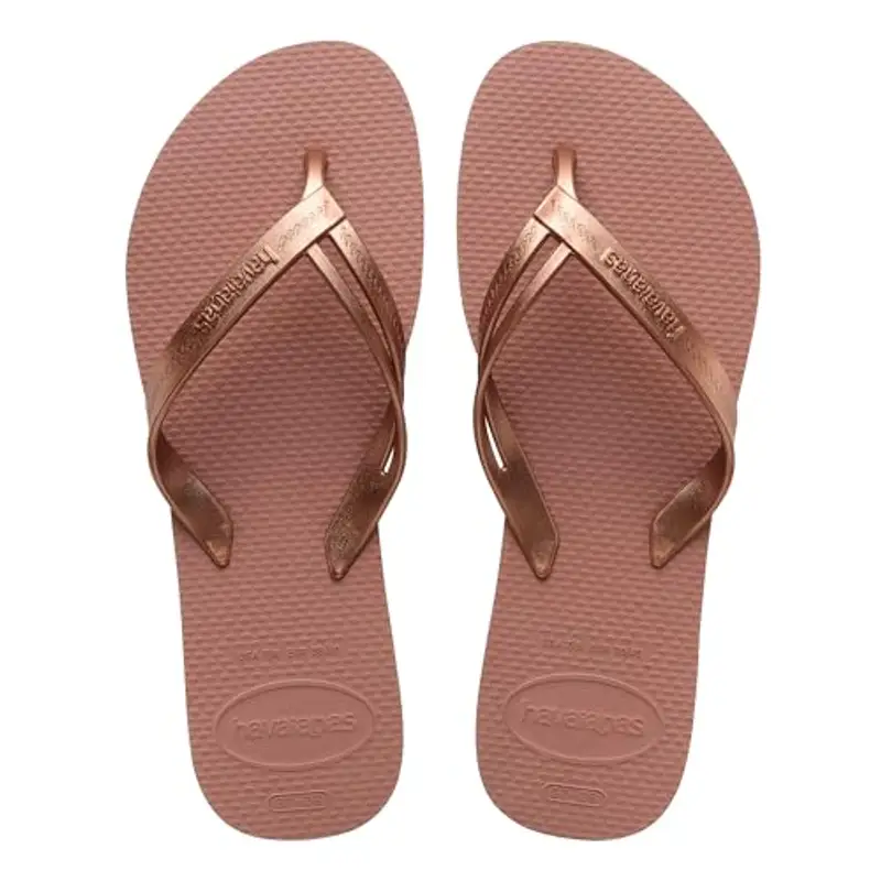 Havaianas - Elegance, Infradito Eleganti, Durevoli e Confortevoli con Cinturini alla Moda e Suola Antiscivolo, Donna