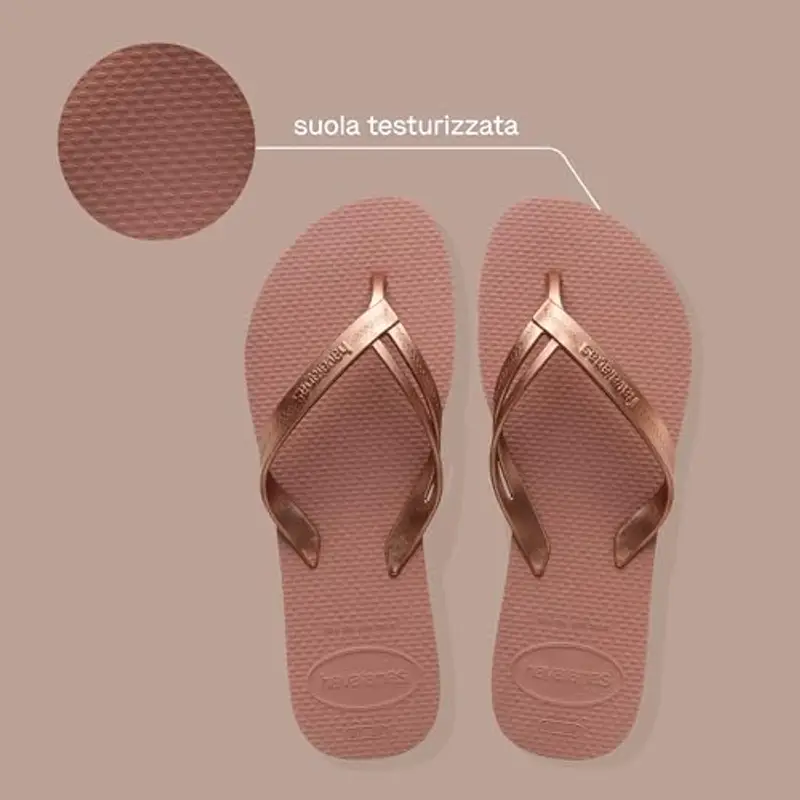 Havaianas - Elegance, Infradito Eleganti, Durevoli e Confortevoli con Cinturini alla Moda e Suola Antiscivolo, Donna miniatura 3
