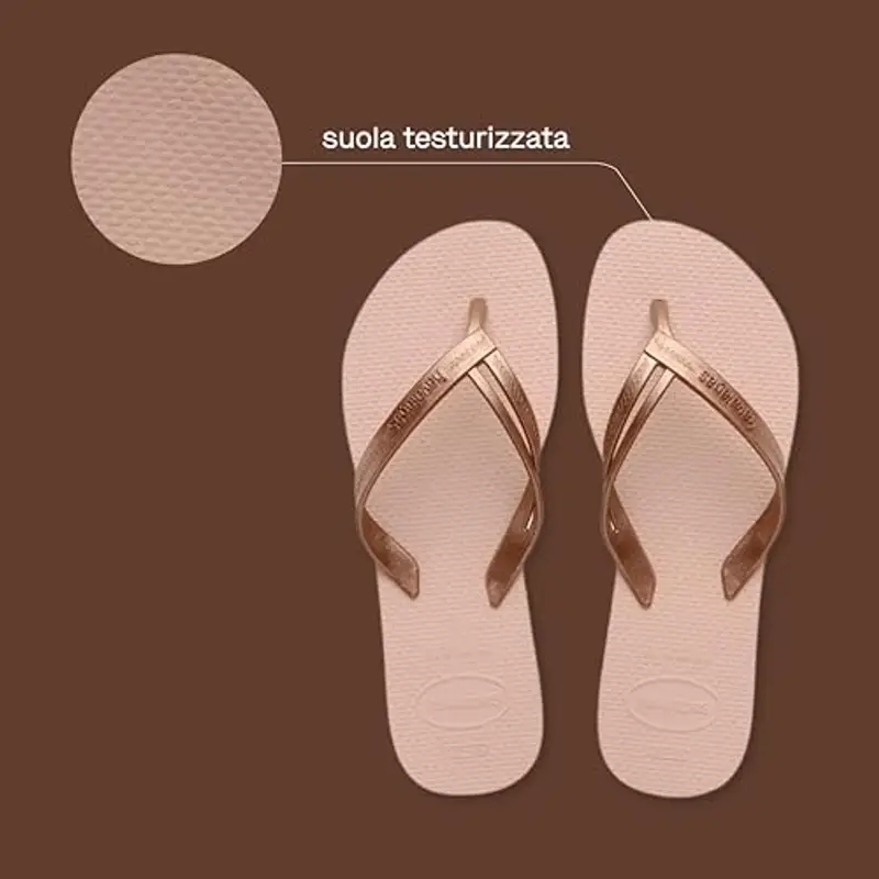 Havaianas - Elegance, Infradito Eleganti, Resistenti E Confortevoli Con Cinturini Alla Moda E Suola Antiscivolo, Donna miniatura 3