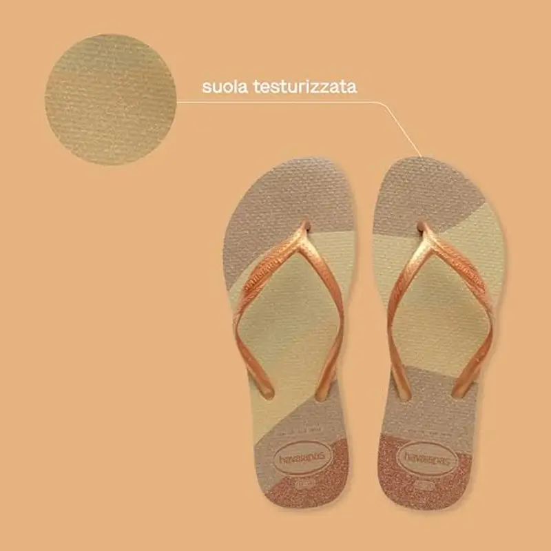 Havaianas - Fantasia Gloss, Infradito Da Donna Comode, Minimaliste E Versatili Con Tocchi Brillanti miniatura 3