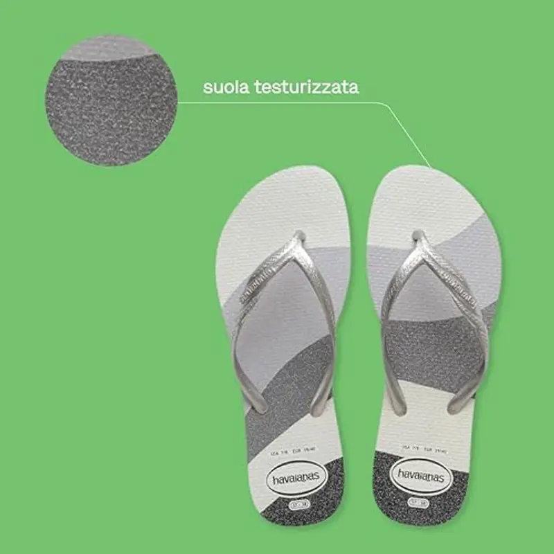 Havaianas - Fantasia Gloss, Infradito Da Donna Comode, Minimaliste E Versatili Con Tocchi Brillanti miniatura 3