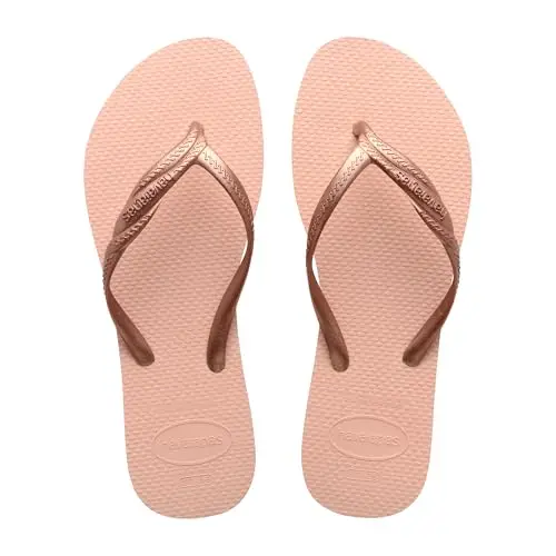 Havaianas - Fantasia, Infradito Da Donna Comode, Resistenti Ed Eleganti, Cinturini Metallici Con Incrocio Laterale,