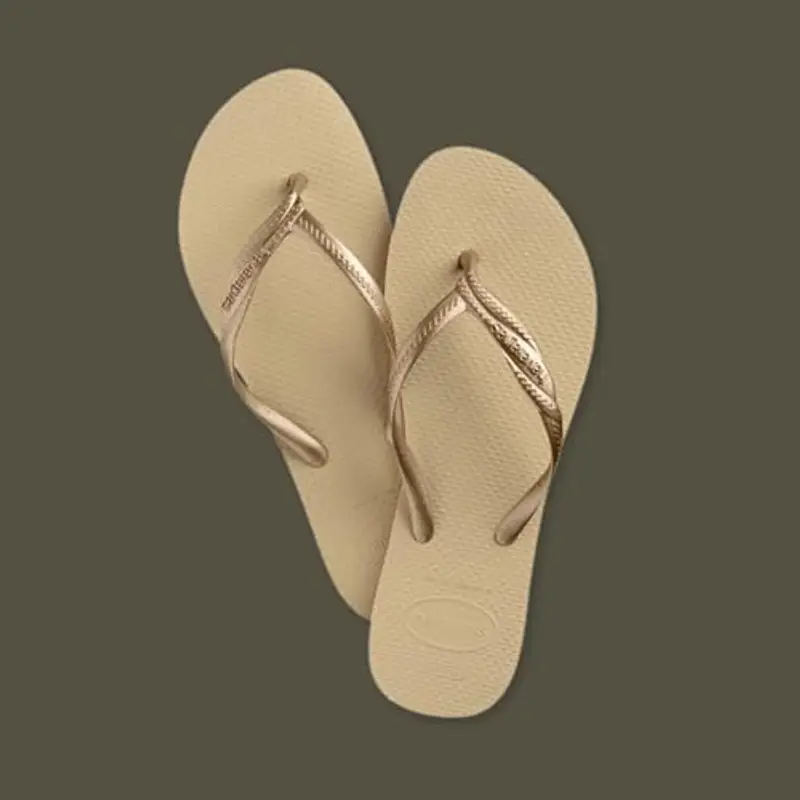 Havaianas - Fantasia, Infradito Da Donna Comode, Resistenti Ed Eleganti, Cinturini Metallici Con Incrocio Laterale, Per miniatura 2