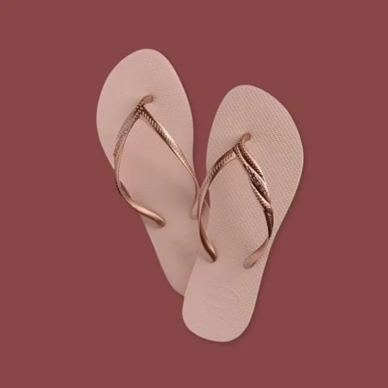 Havaianas - Fantasia, Infradito Da Donna Comode, Resistenti Ed Eleganti, Cinturini Metallici Con Incrocio Laterale, Per Donna miniatura 2