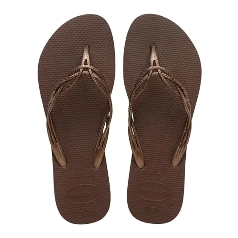 Havaianas - Flash Sweet, Infradito Da Donna Comode, Resistenti Ed Eleganti, Cinghie Dettagliate E Intrecciate, Suola Sottile Antiscivolo