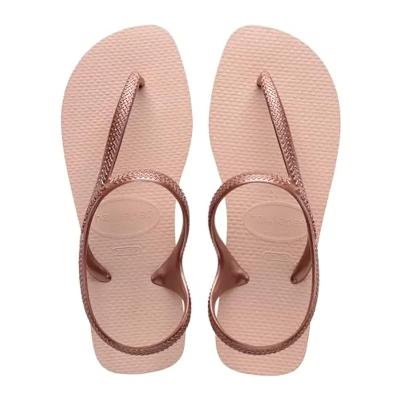 Havaianas - Flash Urban, Sandali Comodi, Eleganti E Versatili, Chiusura Alla Caviglia, Cinturini Incrociati Metallizzati, Donna