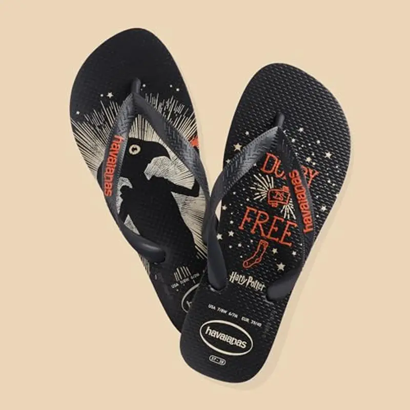 Havaianas - Harry Potter, Infradito Comode, Resistenti E Leggere, Suola Con Elementi Iconici, Unisex Adulti miniatura 2