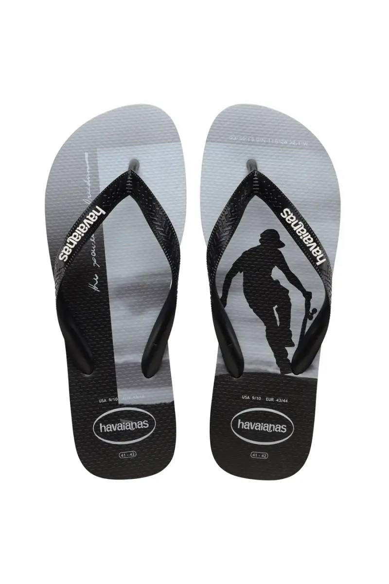 Infradito Grigie Havaianas Hype [NERO miniatura 4