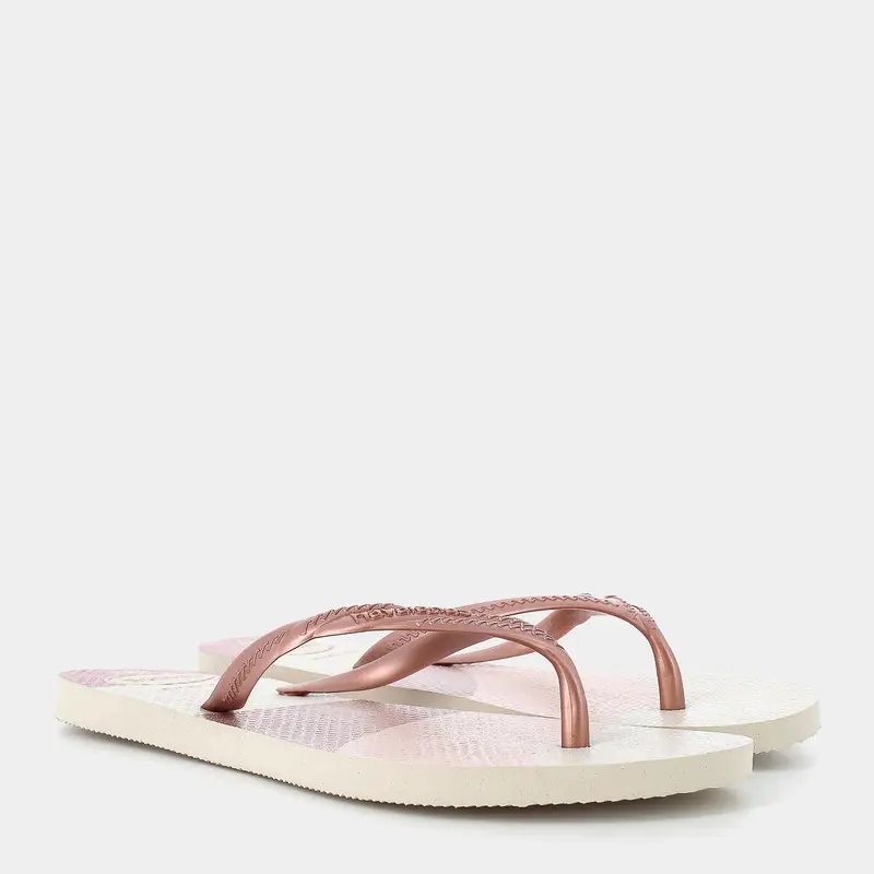 Infradito Havaianas da Donna, beige miniatura 2