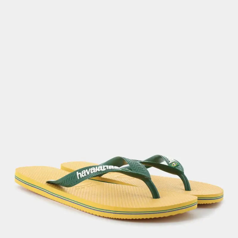 Infradito Havaianas da Uomo, giallo miniatura 2