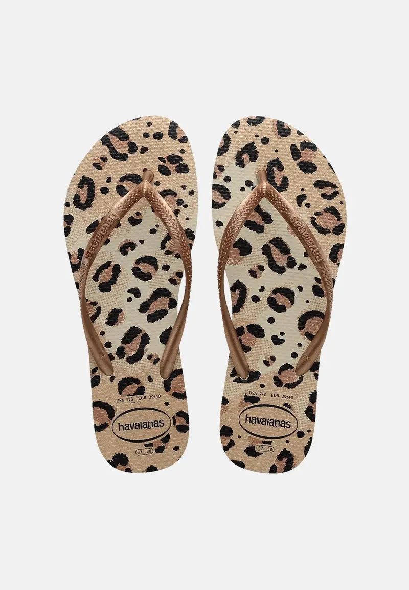 HAVAIANAS Infradito Havaianas Slim Animals beige da donna