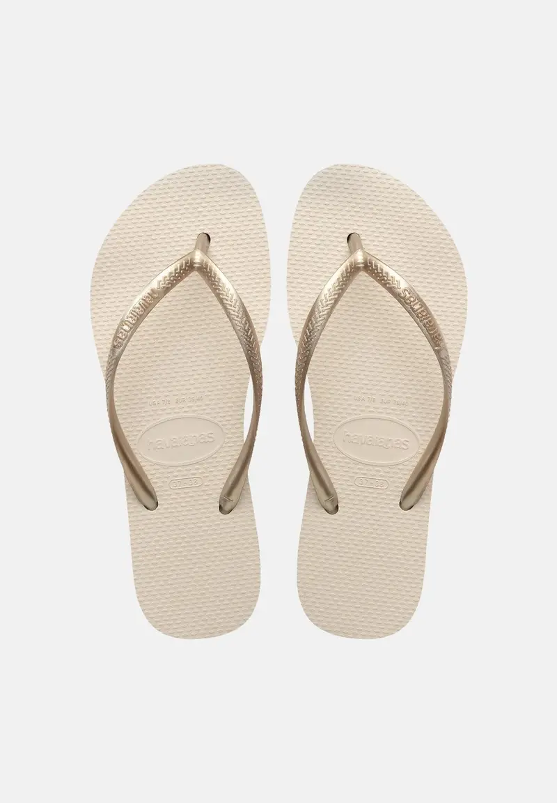 HAVAIANAS Infradito Havaianas Slim Flatform beige da donna