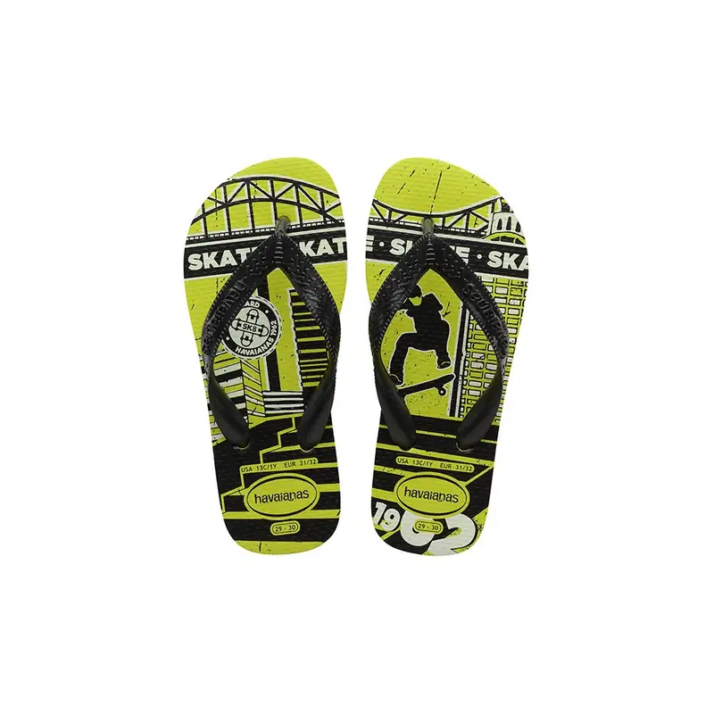 Infradito Mare Athletic Giallo Bambino BRASIL 27/28 - EUR 29/30