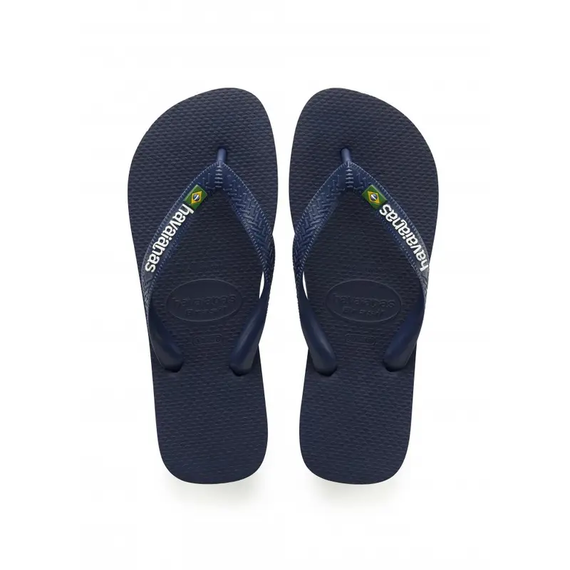 Infradito Mare Brasil Logo Blu BRASIL 35/36 - EUR 37/38