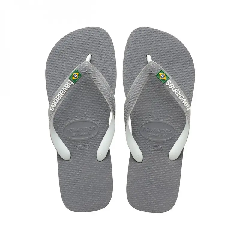 Infradito Mare Brasil Mix Grigio Nero Uomo BRASIL 35/36 - EUR 37/38