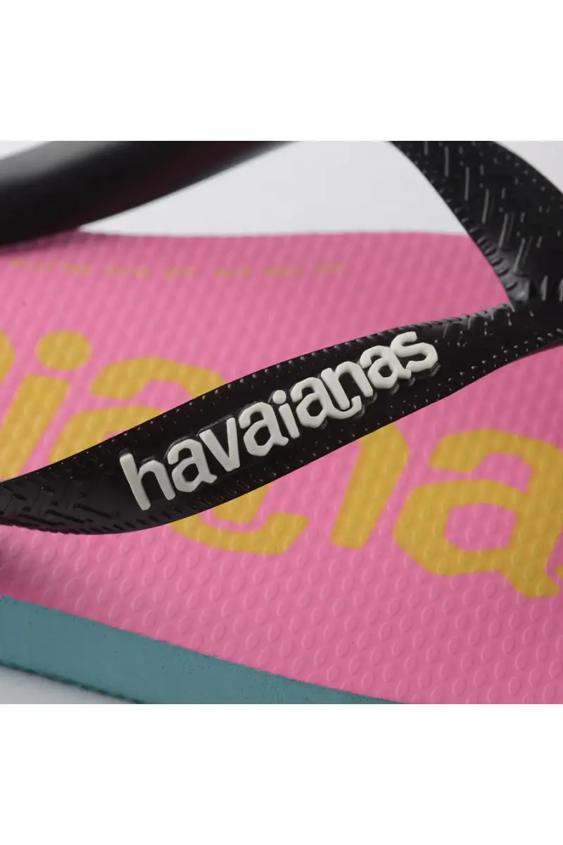 Infradito Rosa Havaianas Logomania [BLUE] miniatura 5