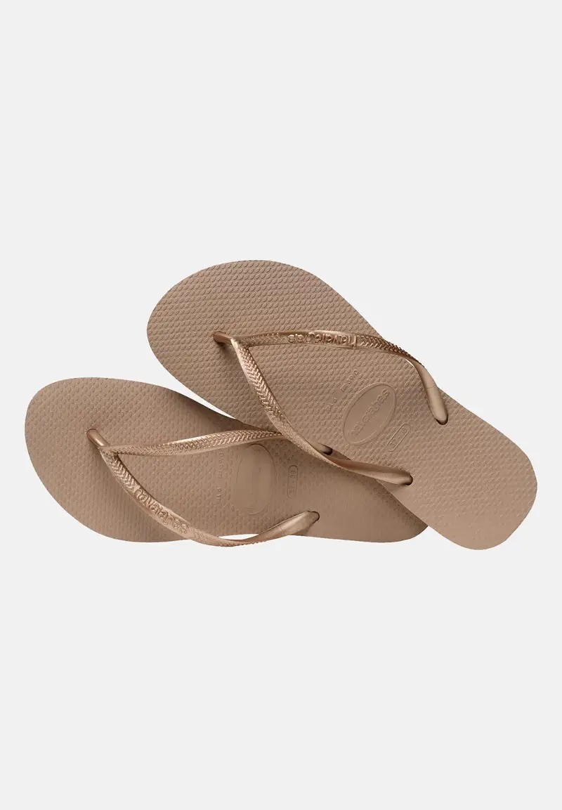 HAVAIANAS Infradito rose gold da donna Slim miniatura 2