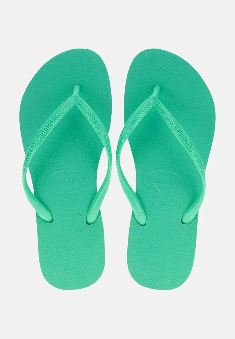 HAVAIANAS Infradito Slim verde da donna