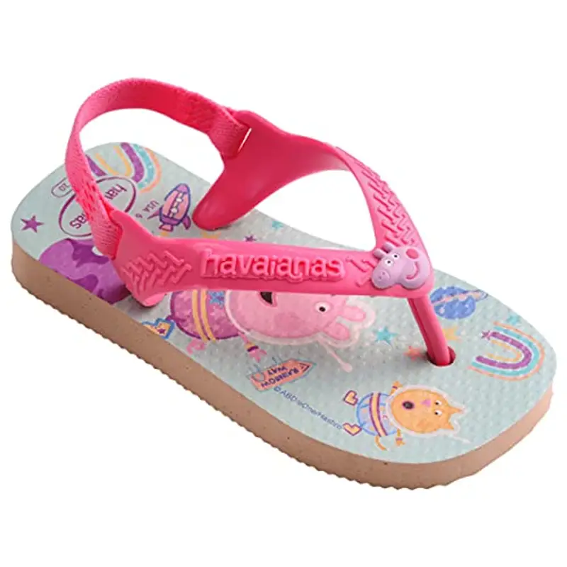 Havaianas Infradito unisex Baby Peppa Pig Ballet Rose, 20 EU miniatura 2