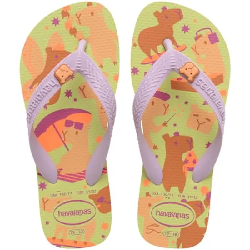 Havaianas Kids Fantasy, Infradito Bambine, Matcha Green, 31/32