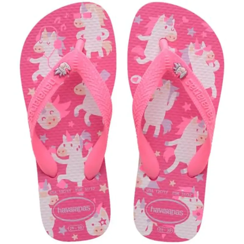 Havaianas Kids Fantasy, Infradito Bambine, Pink Flux, 35/36