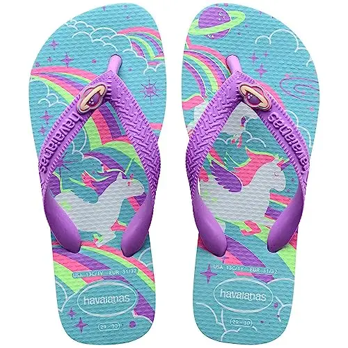 Havaianas Kids Fantasy, Infradito Unisex - Bambini e ragazzi, Blue Water, 23/24 EU