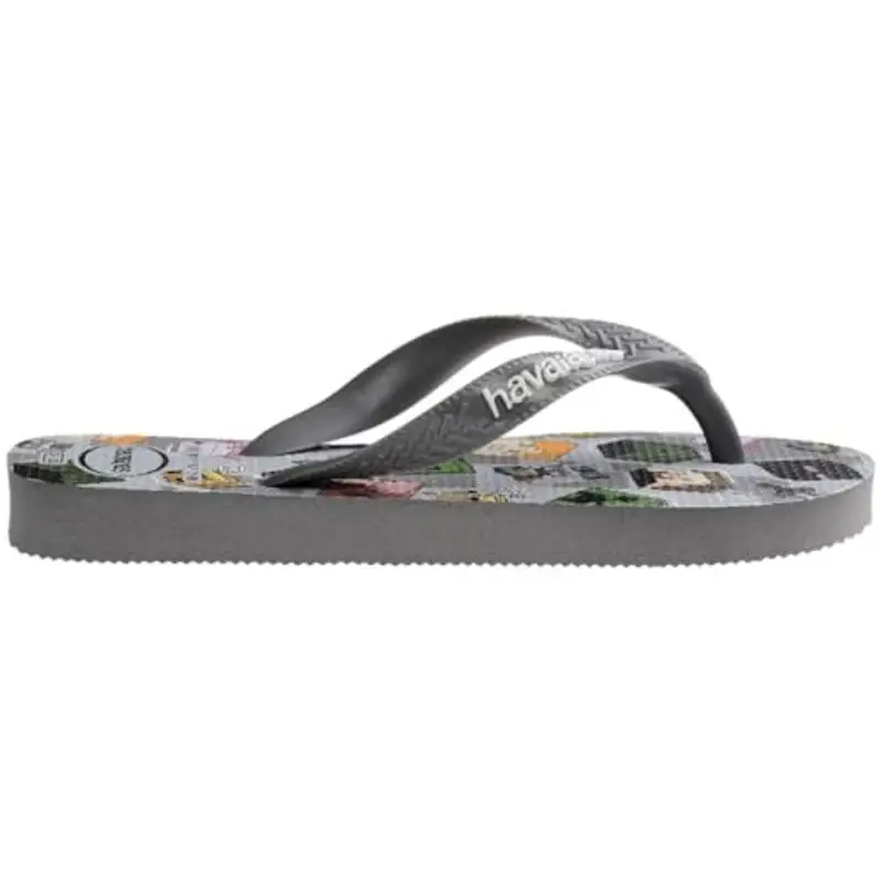 Havaianas Kids Minecraft, Infradito Ragazzi, Steel Gray, 25/26 miniatura 3