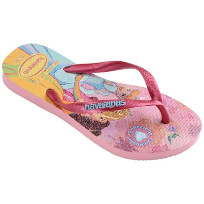 Havaianas Kids Slim Princess - Infradito Bambine, Pink Glow miniatura 2
