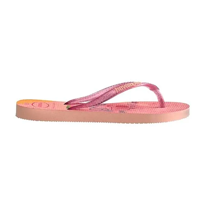 Havaianas Kids Slim Princess, Sandali Bambine e Ragazze, Ballet Rose, 2/2.5 UK Child miniatura 3