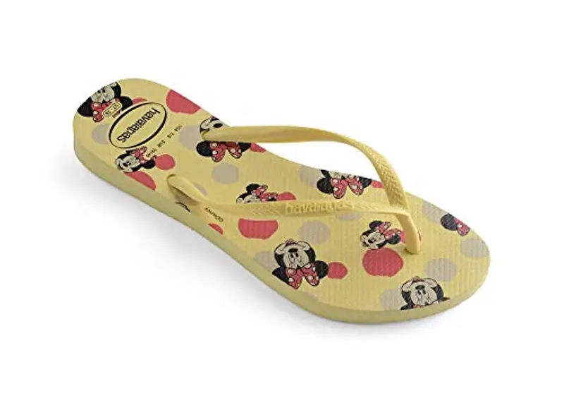 Havaianas Slim Disney, Infradito Donna, Giallo (Limone Giallo), 33/34 EU miniatura 2