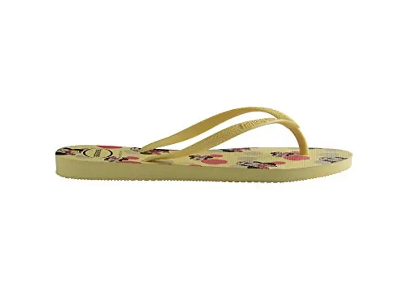 Havaianas Slim Disney, Infradito Donna, Giallo (Limone Giallo), 33/34 EU miniatura 3