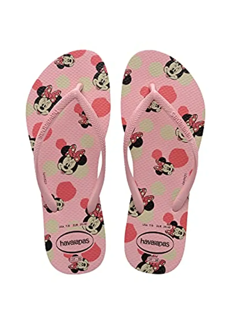 Havaianas Slim Disney, Infradito Donna, Rosa (Macaron Pink), 41/42 EU