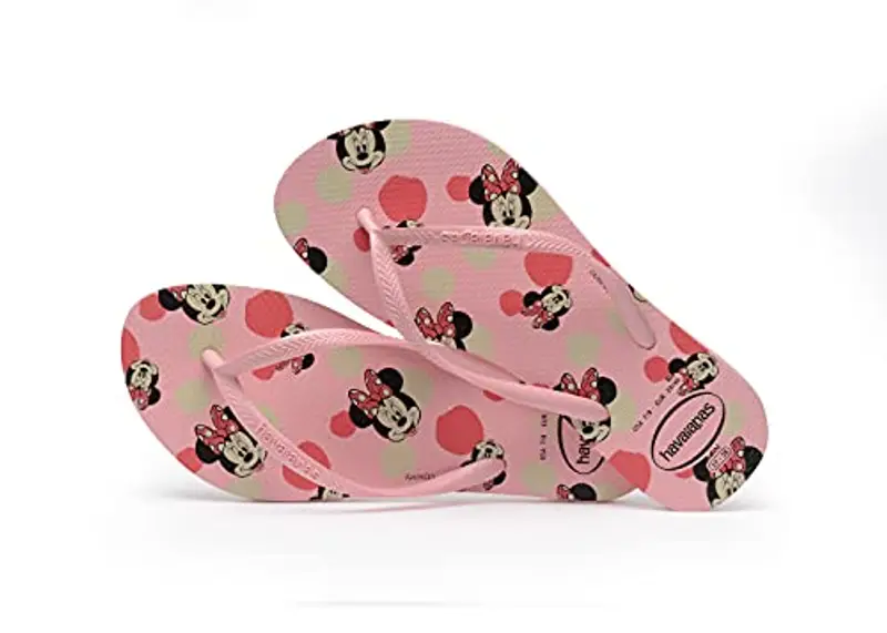 Havaianas Slim Disney, Infradito Donna, Rosa (Macaron Pink), 41/42 EU miniatura 2