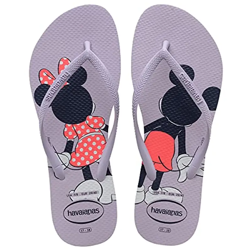 Havaianas Slim Disney, Infradito Donna, Viola (Lilla Tranquilla), 33/34 EU