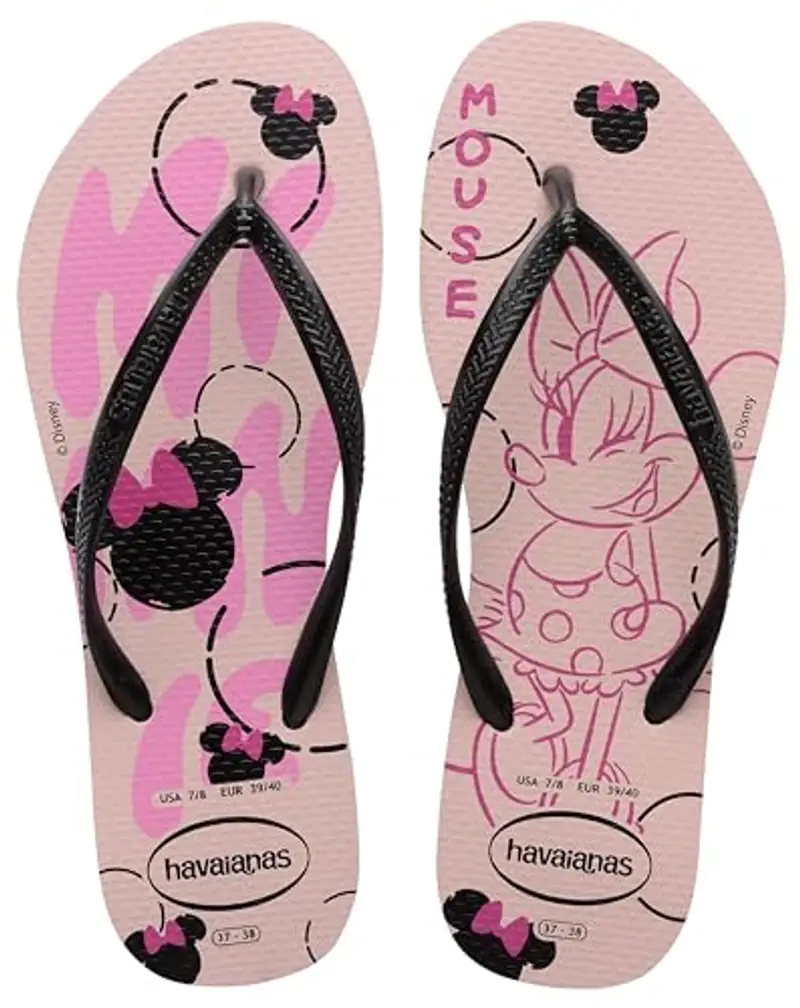 Havaianas Slim Disney (Mini Me), Infradito Bambine e Ragazze, Peony Rose, 29/30 EU