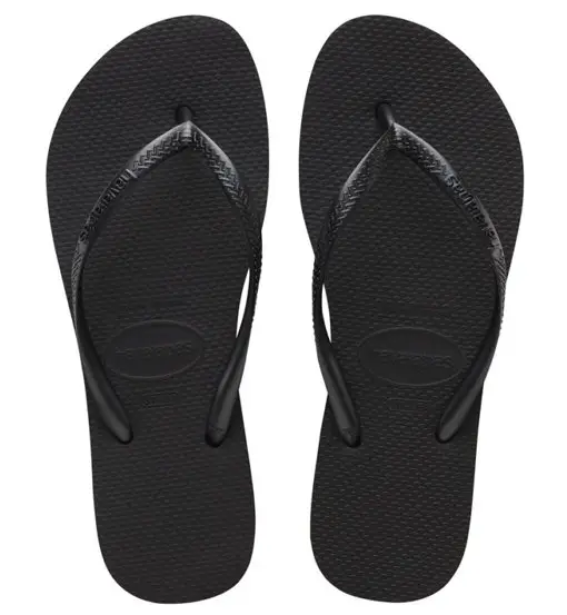 Slim Flatform - infradito - donna Black