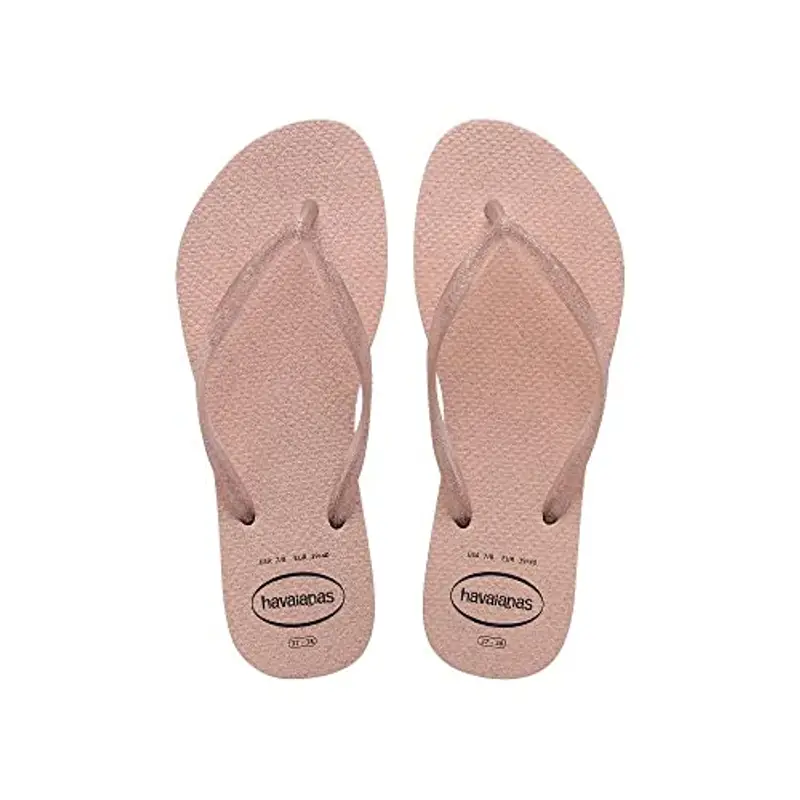 Havaianas Slim Gloss, Infradito Donna, Rosa (Ballet Rose), 33/34 EU miniatura 2